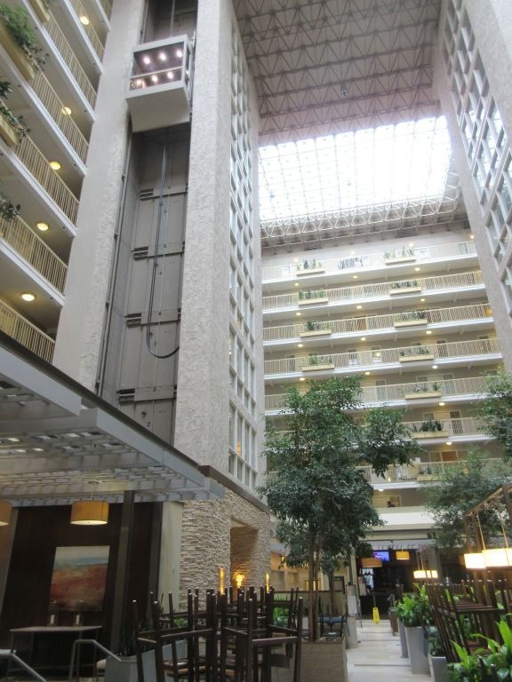 Interior of Embassy Suites