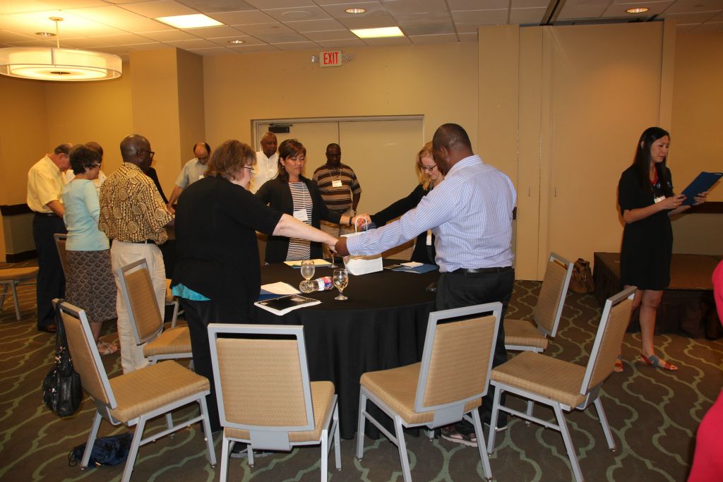 Hands joined in Prayer